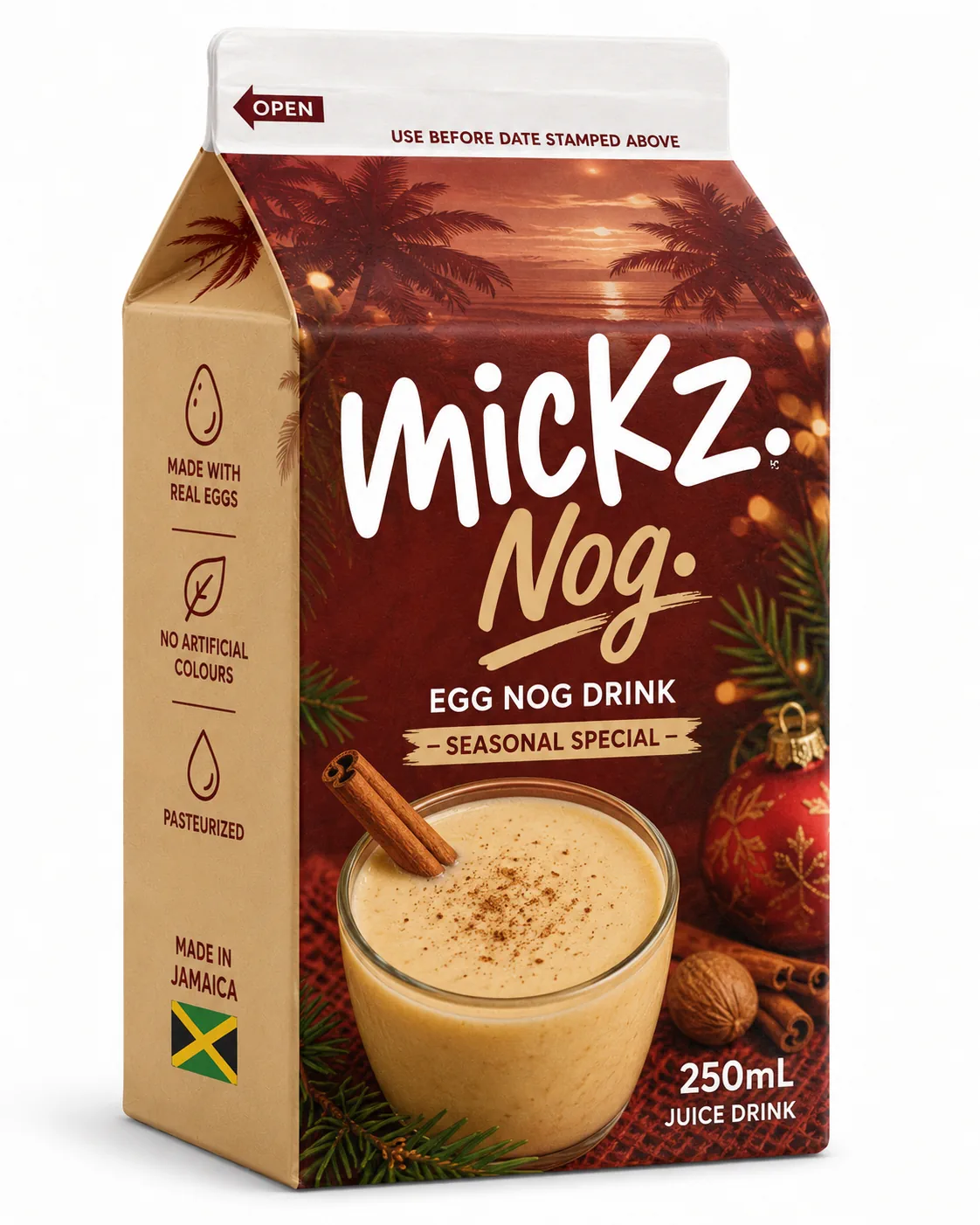 Bottle of MiCKz Nog