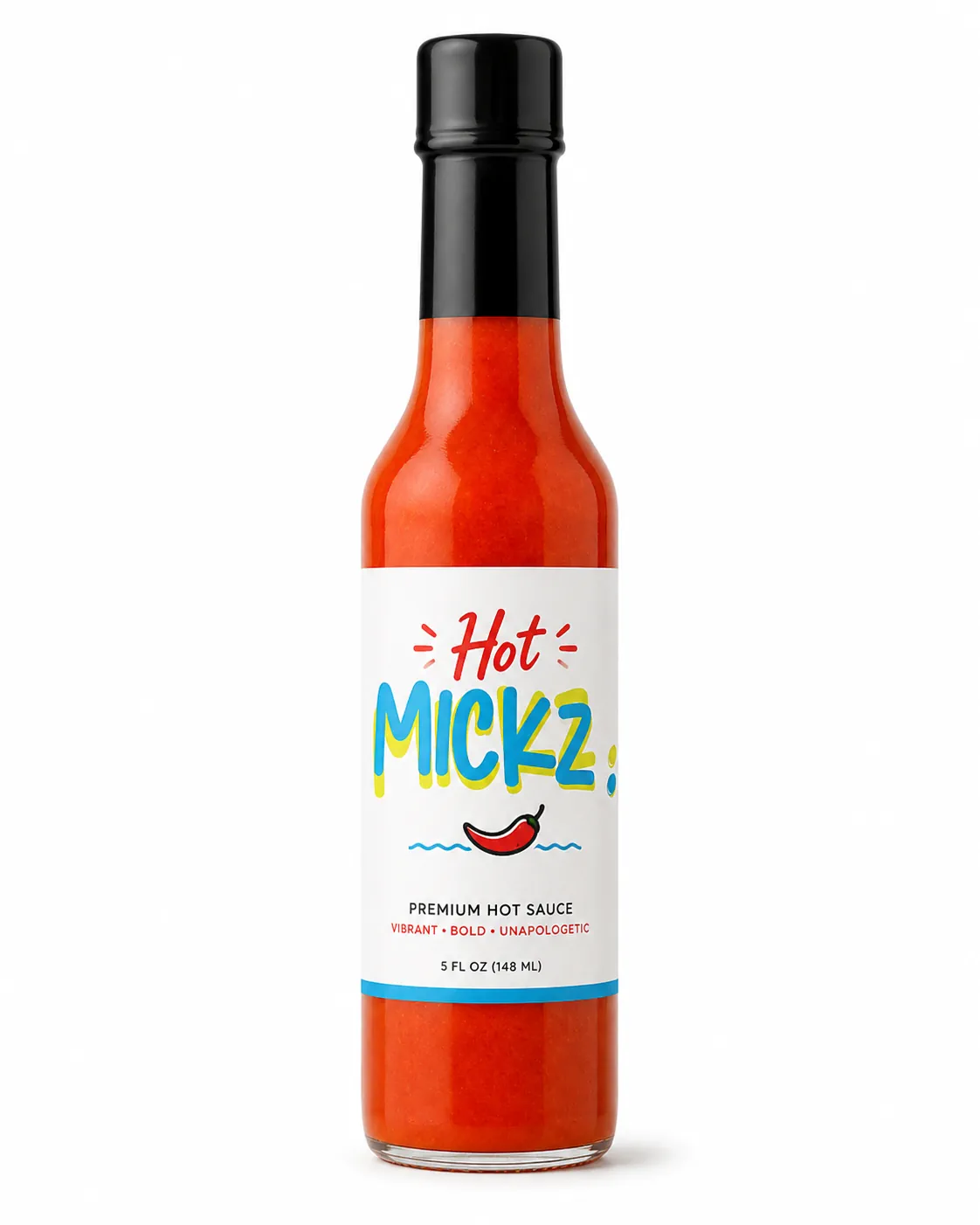Bottle of Hot MiCKz sauce